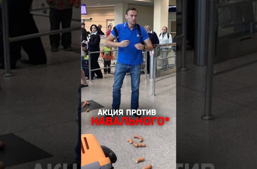  Илья Ремесло — про акцию, как Навального* в аэропорту забросали сосисками