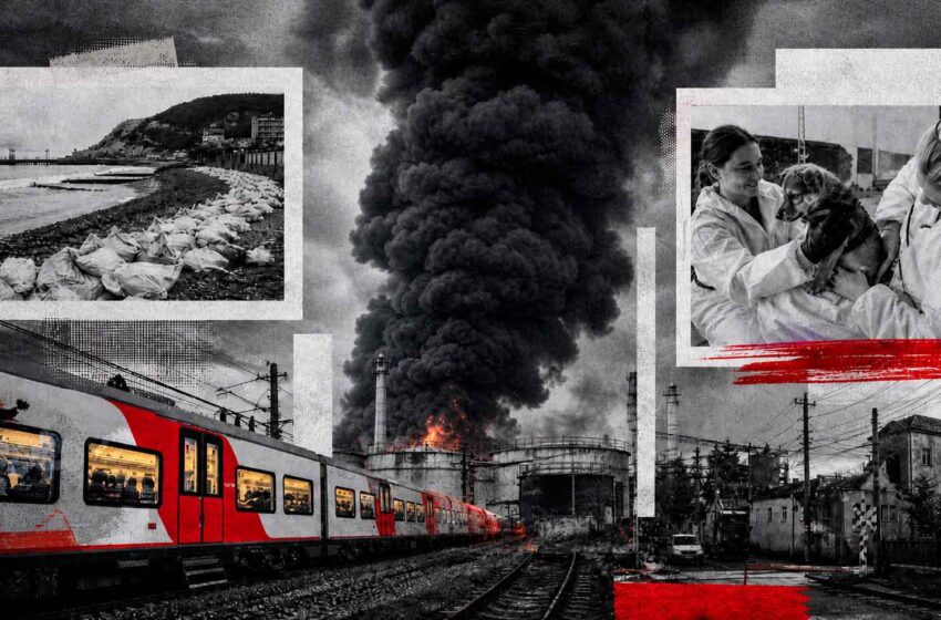  Сезон нефтяных дождей. Как жители Туапсе переживают экологическую катастрофу после атак БПЛА.