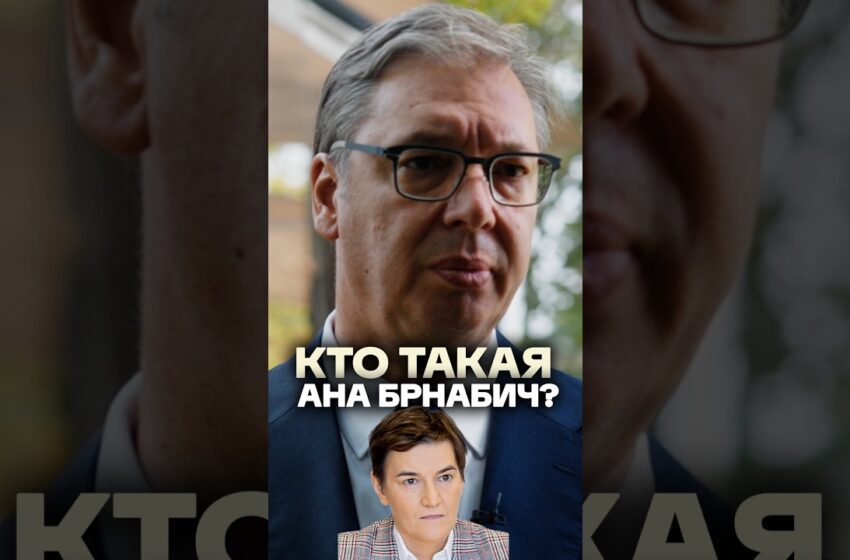  Александр Вучич — про политика Ану Брнабич